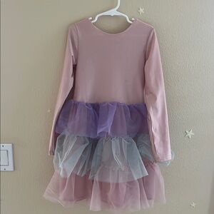 H&M Pink and Purple Formal Dress